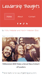 Mobile Screenshot of leadershipthoughts.com